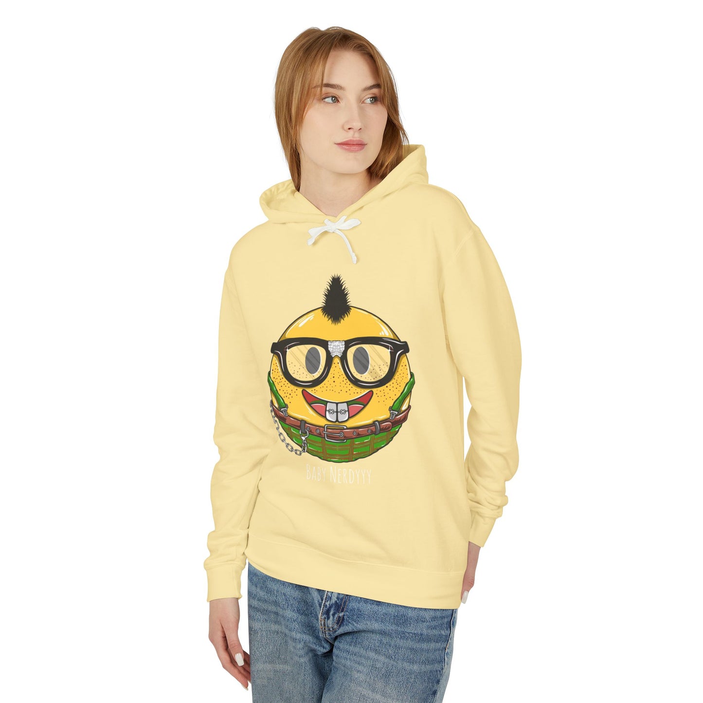 Baby Nerdyy Unisex Lightweight Hooded Sweatshirt