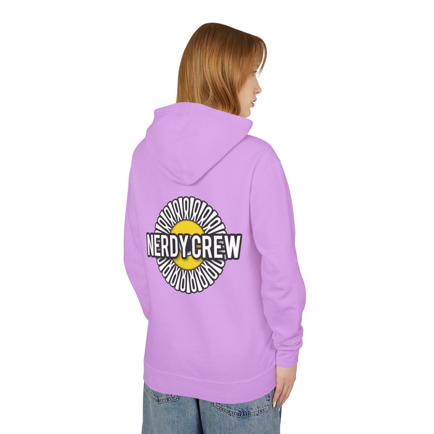 The Nerdyy Crew Unisex Lightweight Hooded Sweatshirt