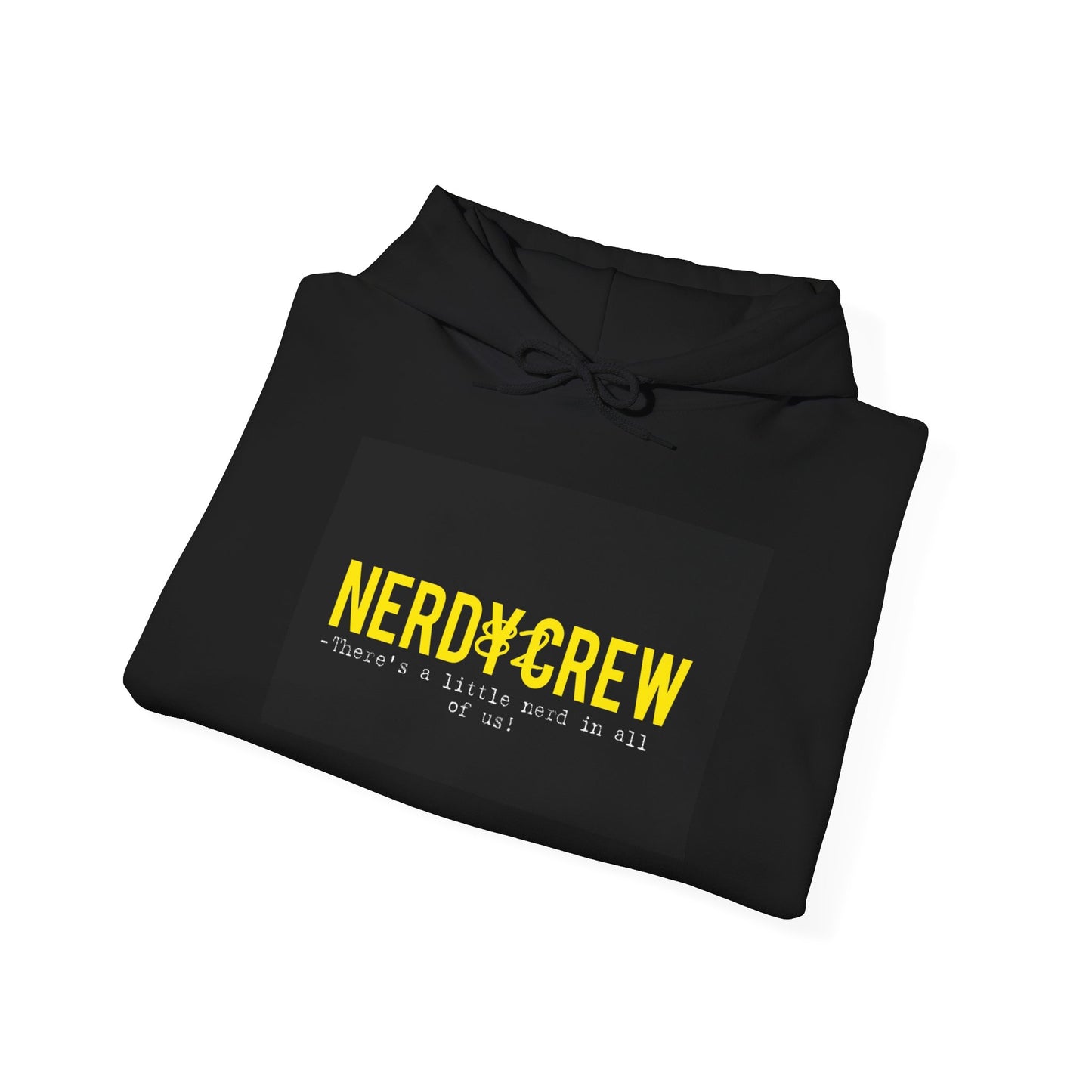 Official Black & Yellow text Unisex Heavy Blend™ Hooded Sweatshirt Black & Yellow text Unisex Heavy Blend™ Hooded Sweatshirt