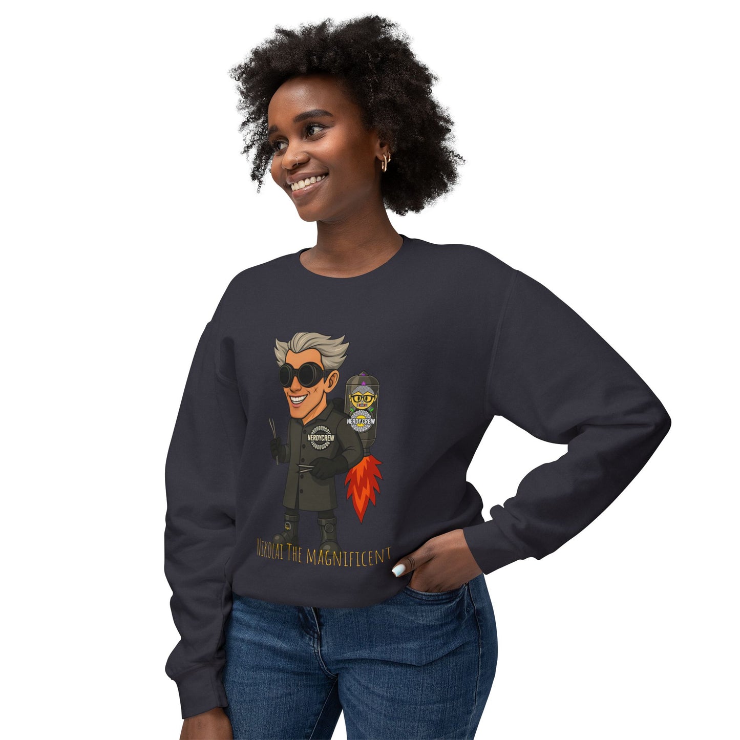 (Nikolai The Magnificent) Unisex Lightweight Crewneck Sweatshirt