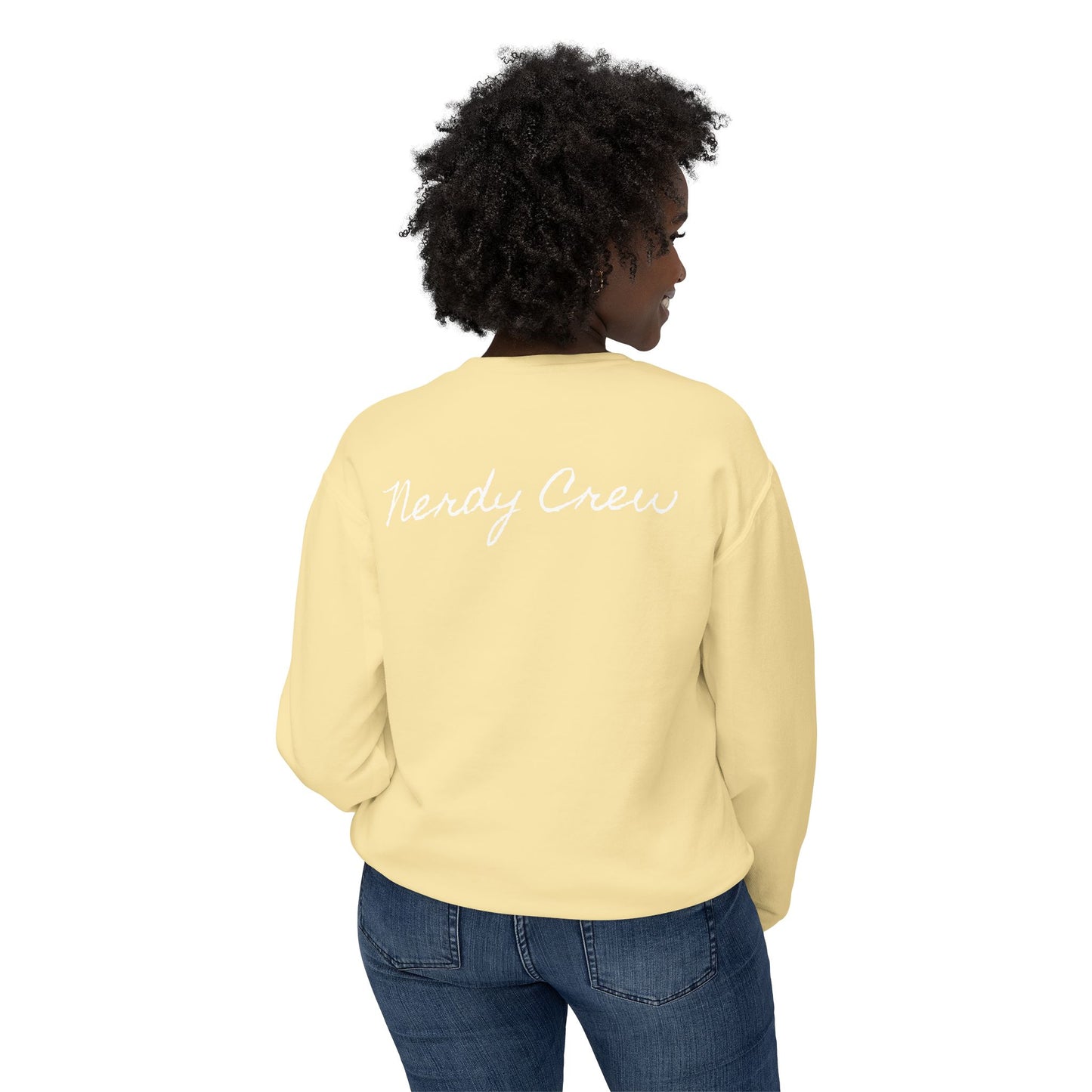 Baby Nerdyy Unisex Lightweight Crewneck Sweatshirt