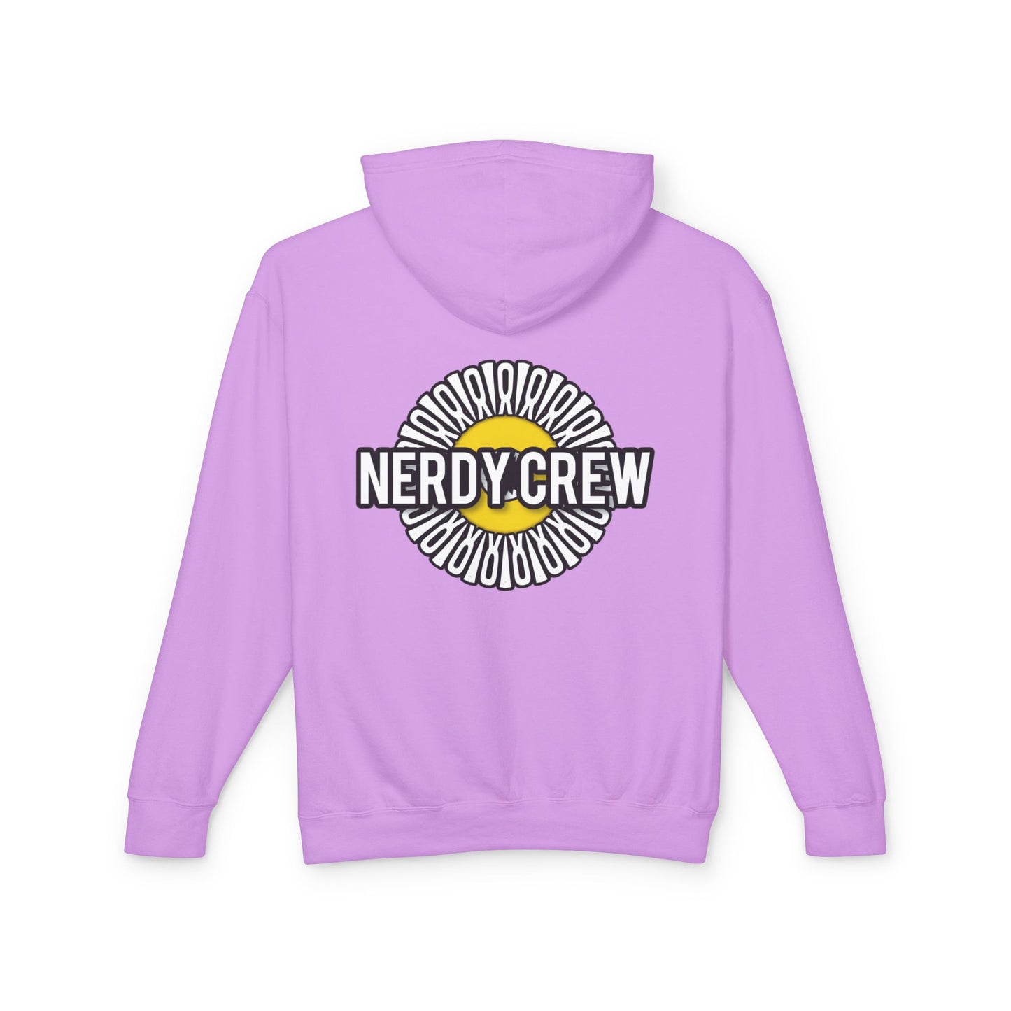 The Nerdyy Crew Unisex Lightweight Hooded Sweatshirt