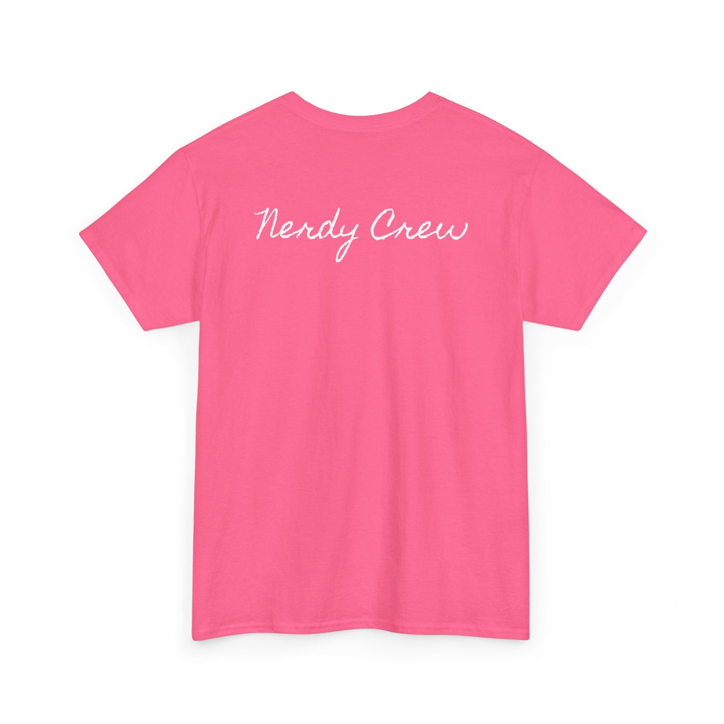 Pink Nerdy Unisex Heavy Cotton Tee