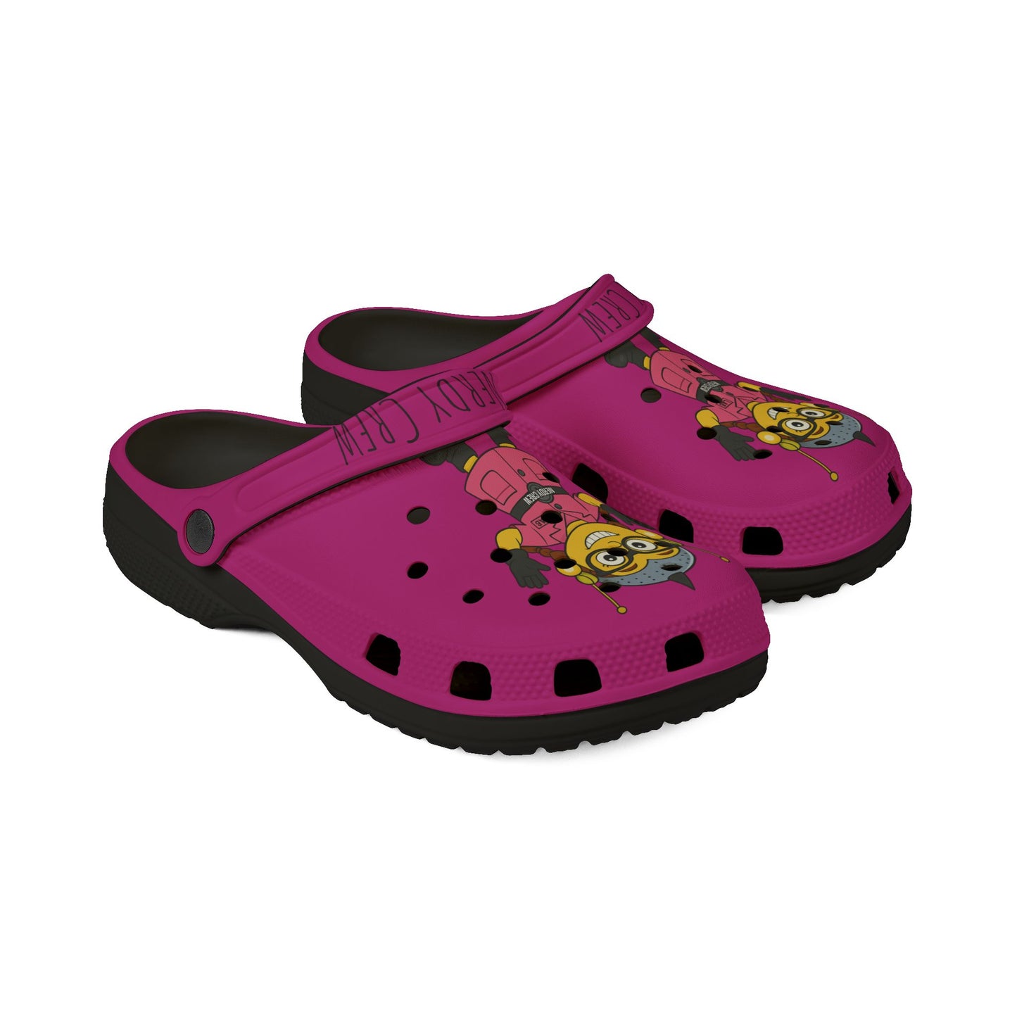 (The Girly Mad Nerdtros) EVA Foam Rubber Shoes (AOP)