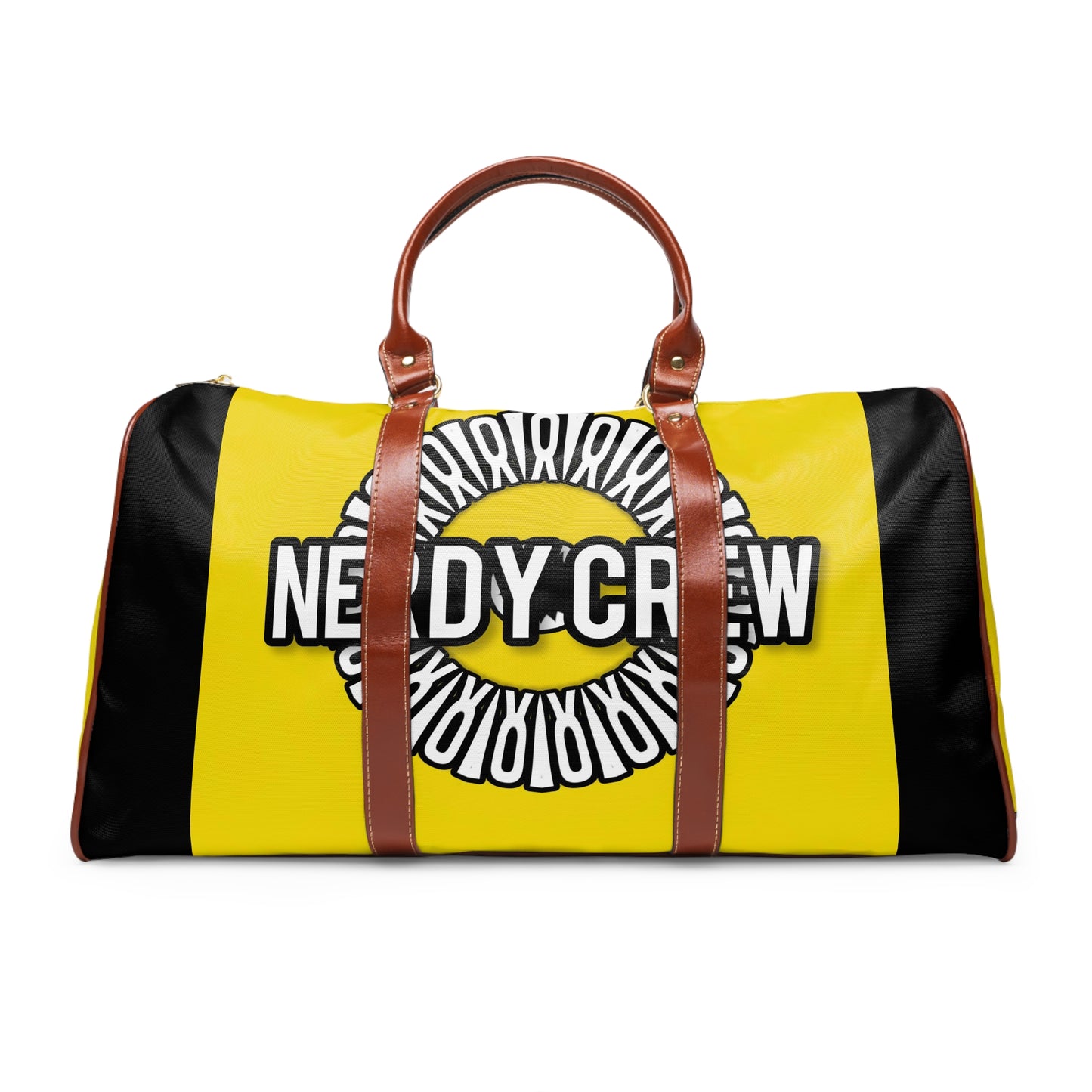 1a5 Nerdy Crew official (Yellow) Waterproof Travel Bag (Pre-Order item) Shipping to your address will take 4 to 6 weeks to receive from date of purchase order date.