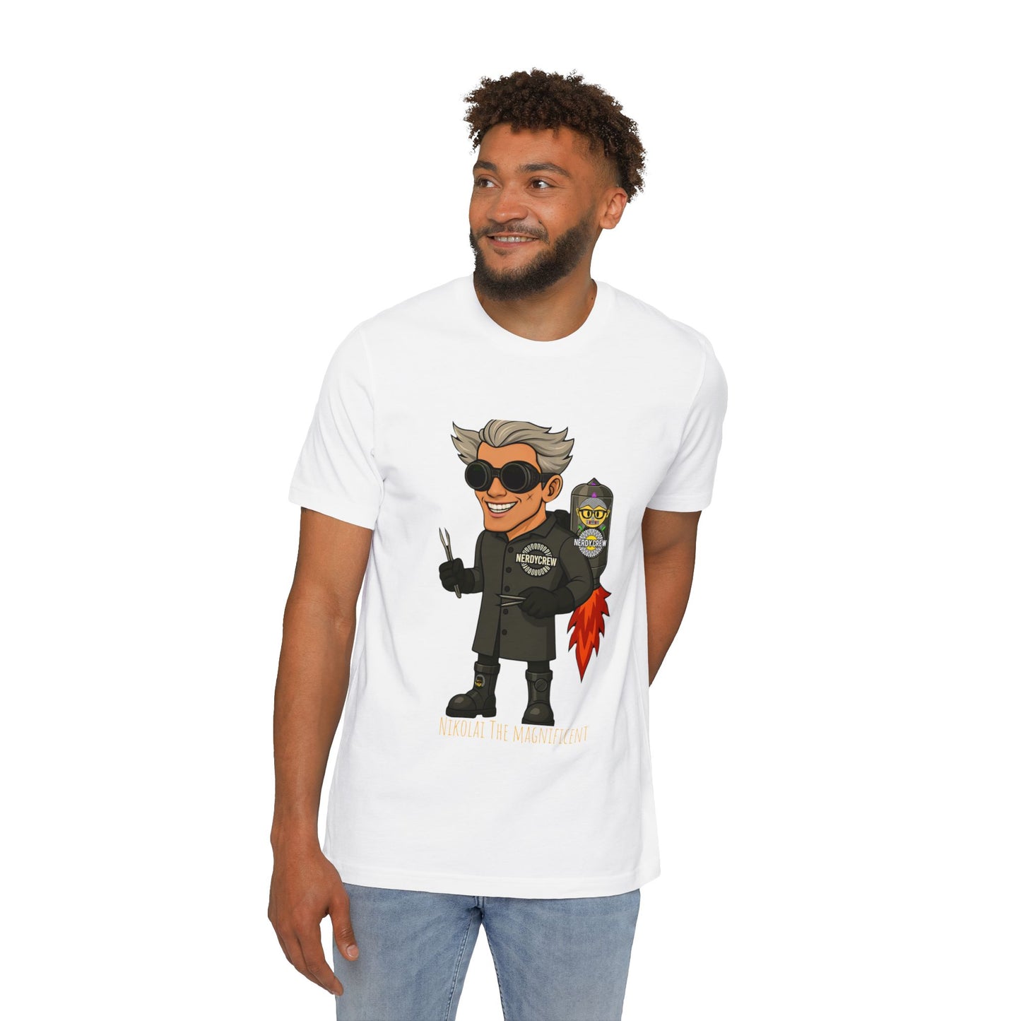 (Nikolai The Magnificent B1) USA-Made Unisex Short-Sleeve Jersey T-Shirt