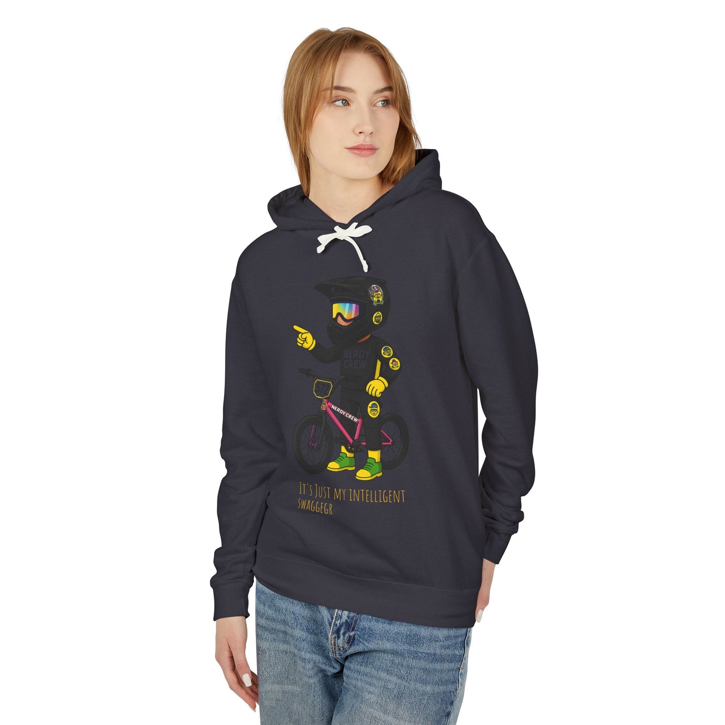 Jap Moshio Unisex Lightweight Hooded Sweatshirt
