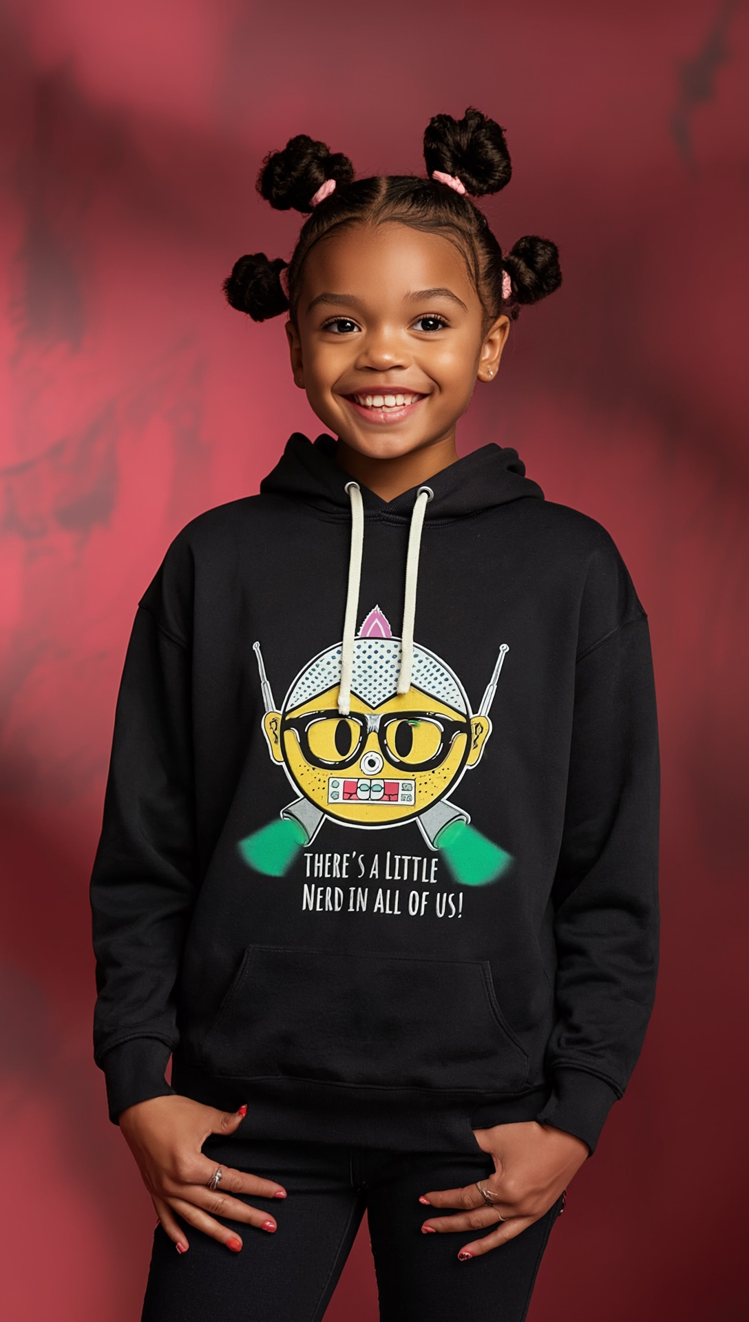 (Dr. Mad Nerdtros”) Unisex Lightweight Hooded Sweatshirt