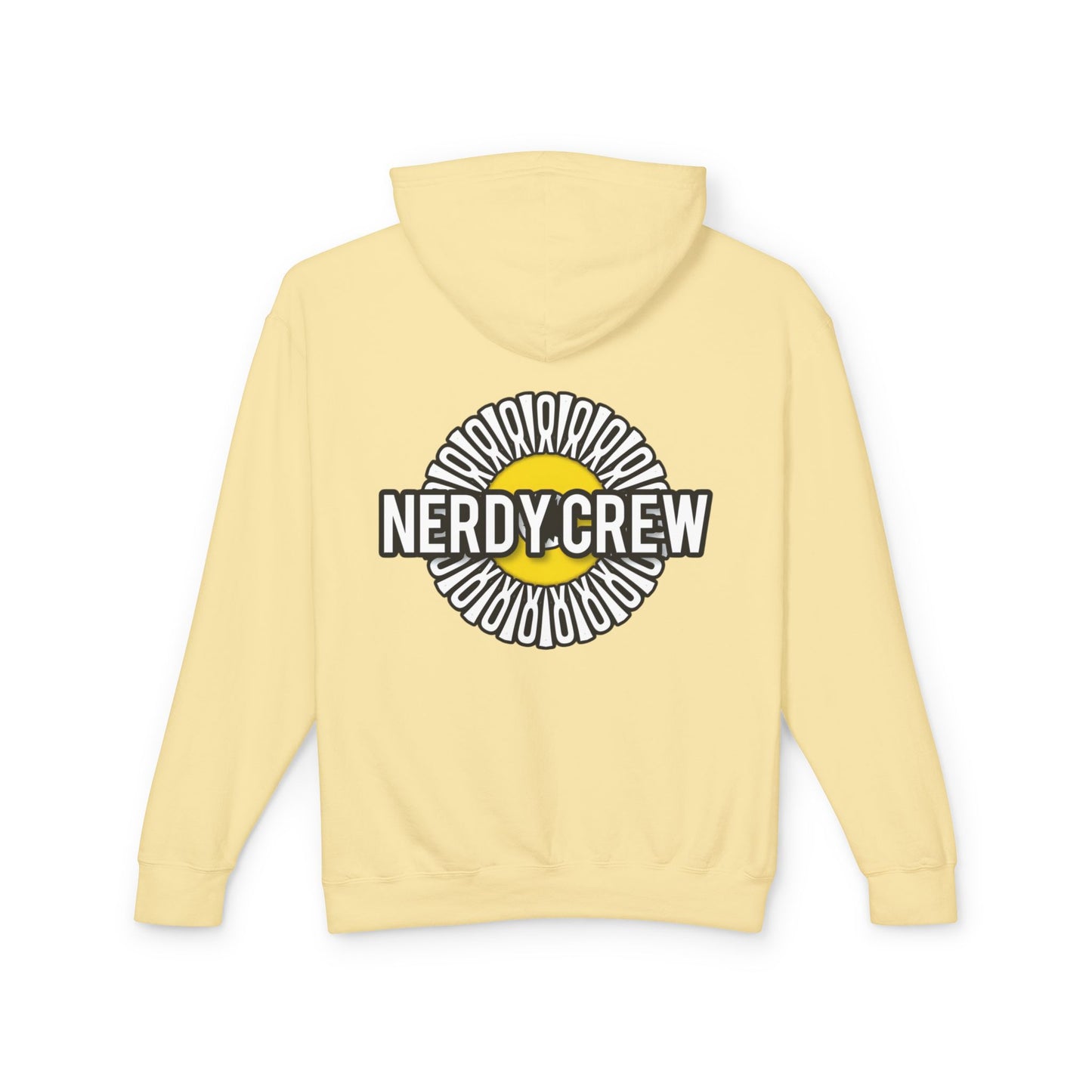 (The Girly Mad Nerdtros) Unisex Lightweight Hooded Sweatshirt