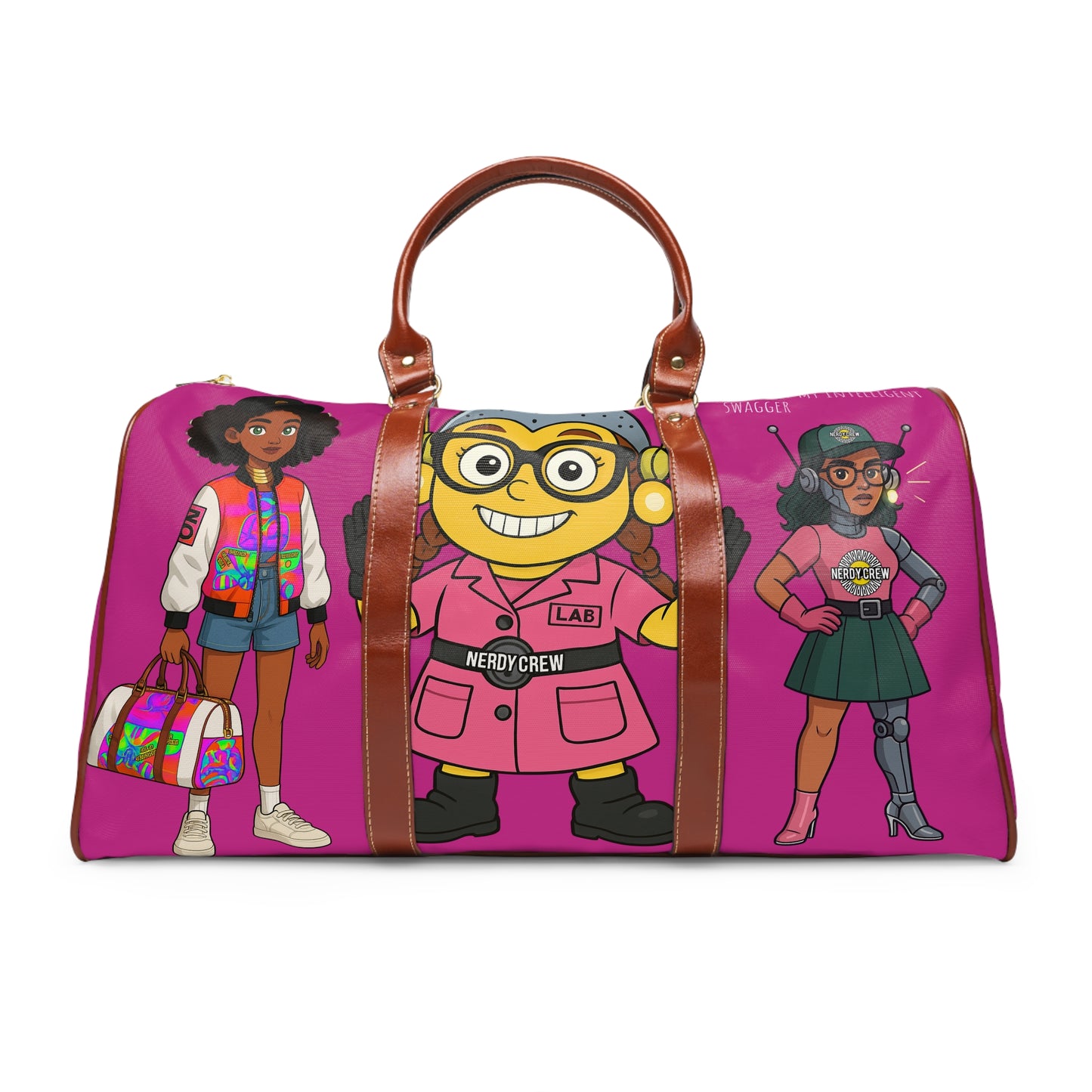 (The Girly Mad Nerdtros) Waterproof Travel Bag
