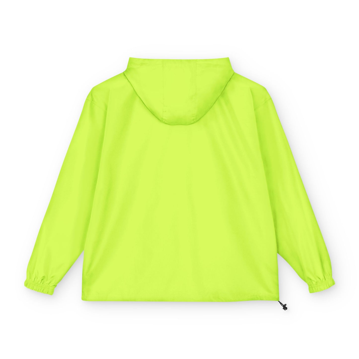 Lime Green Unisex Packable Anorak Jacket