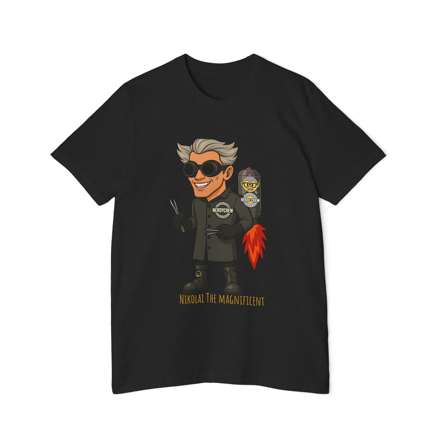 (Nikolai The Magnificent B1) USA-Made Unisex Short-Sleeve Jersey T-Shirt