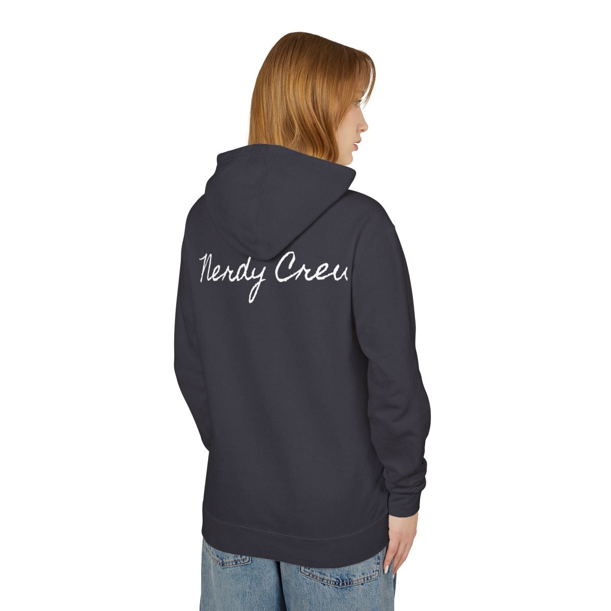 (Dr. Mad Nerdtros”) Unisex Lightweight Hooded Sweatshirt