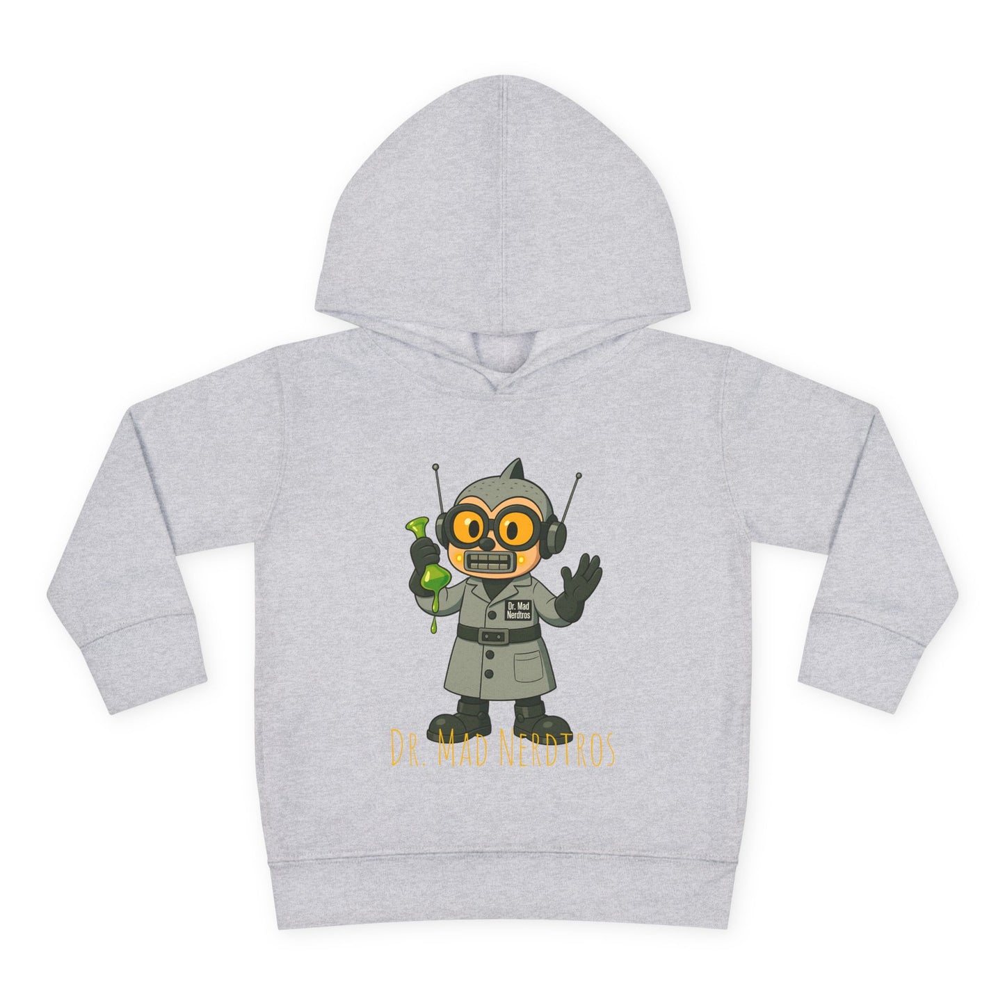 (1# Dr. Mad Nerdtros Toddler Pullover Fleece Hoodie