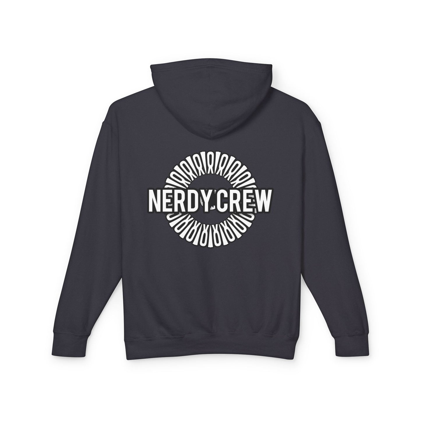 Dr. Mad Nerdtros (Grey) Unisex Lightweight Hooded Sweatshirt