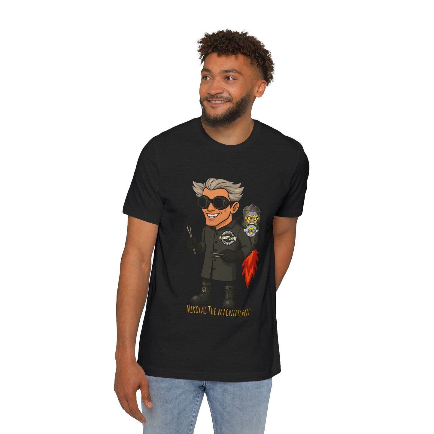 (Nikolai The Magnificent B1) USA-Made Unisex Short-Sleeve Jersey T-Shirt