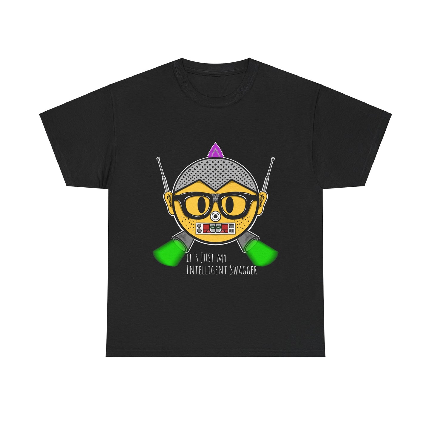 (“Mad Nerdtros Logo”) Unisex Heavy Cotton Tee