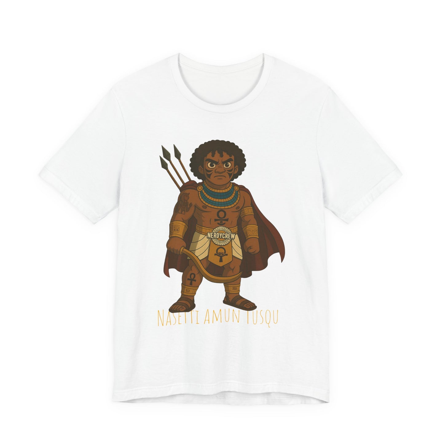 (“3 Nasetti Amun Tusqu”) Unisex Jersey Short Sleeve Tee