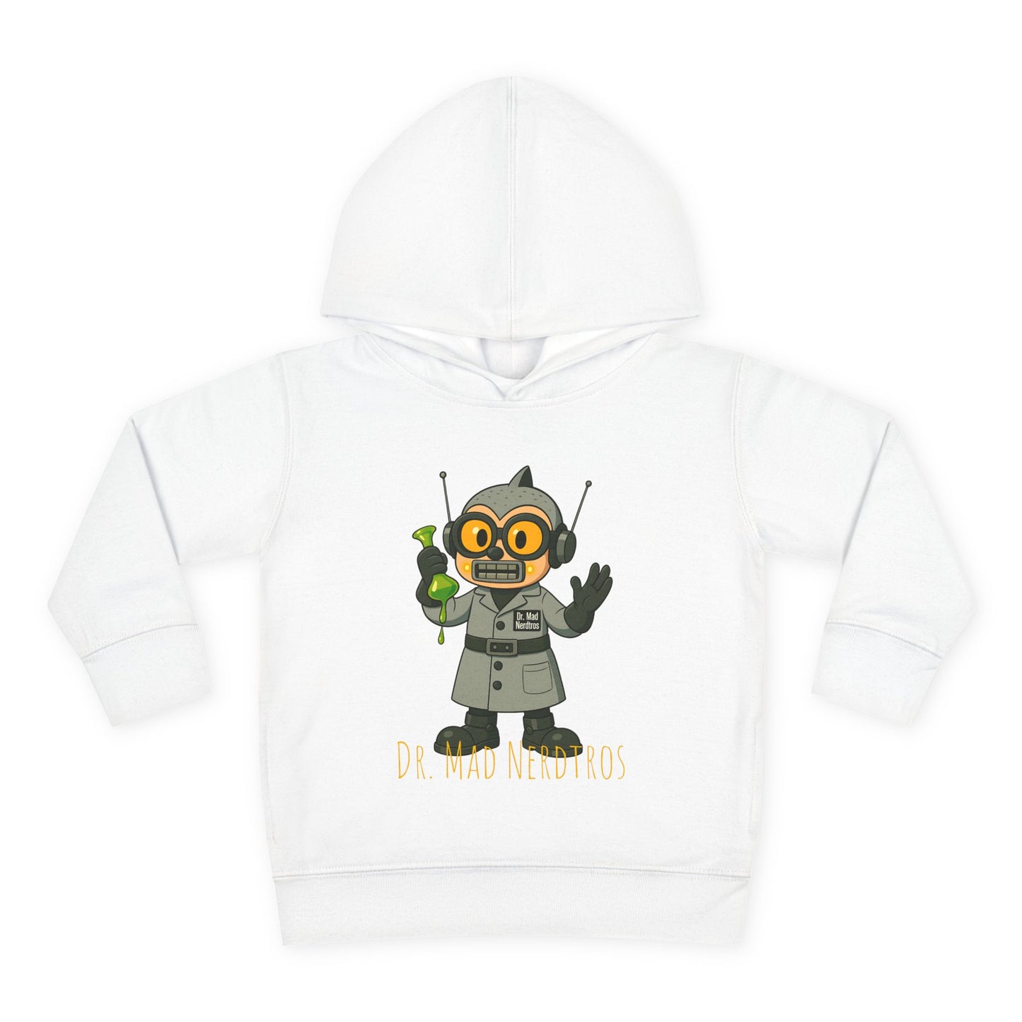 (1# Dr. Mad Nerdtros Toddler Pullover Fleece Hoodie