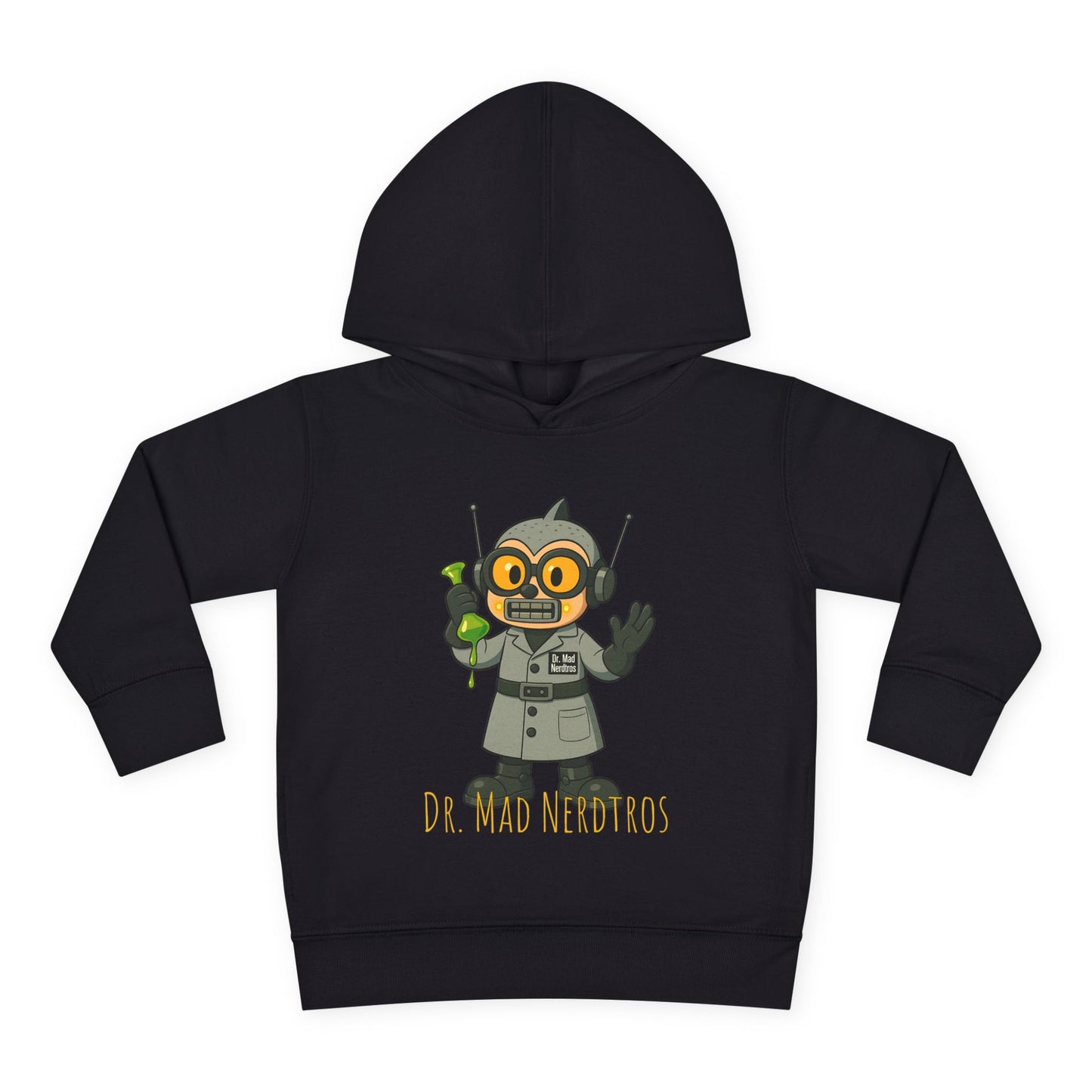 (1# Dr. Mad Nerdtros Toddler Pullover Fleece Hoodie