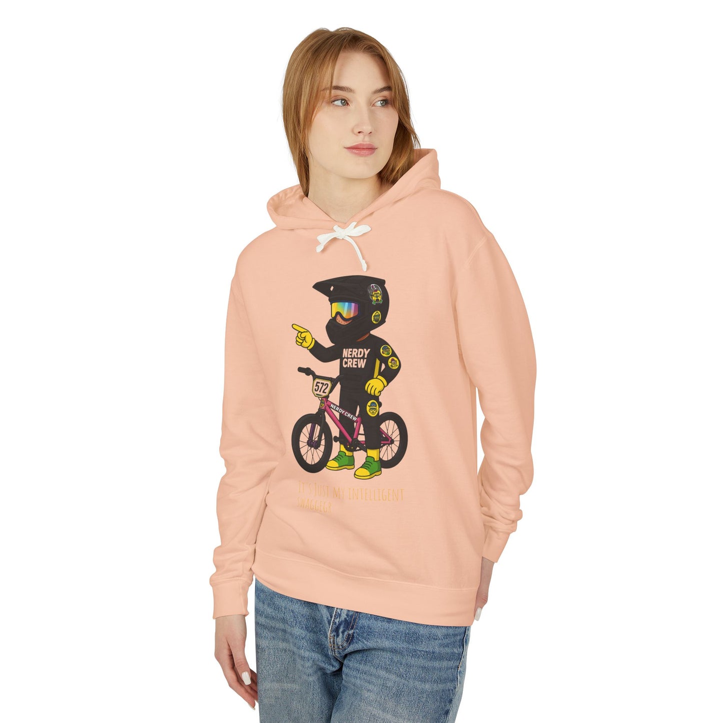 Jap Moshio Unisex Lightweight Hooded Sweatshirt