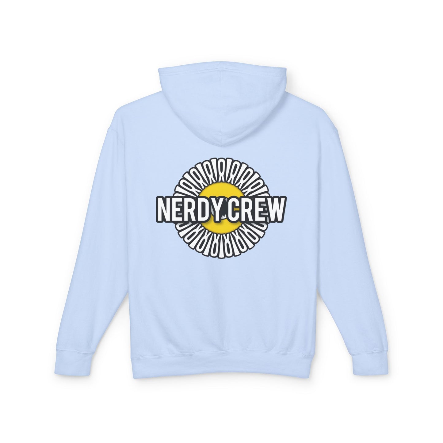 The Nerdyy Crew Unisex Lightweight Hooded Sweatshirt