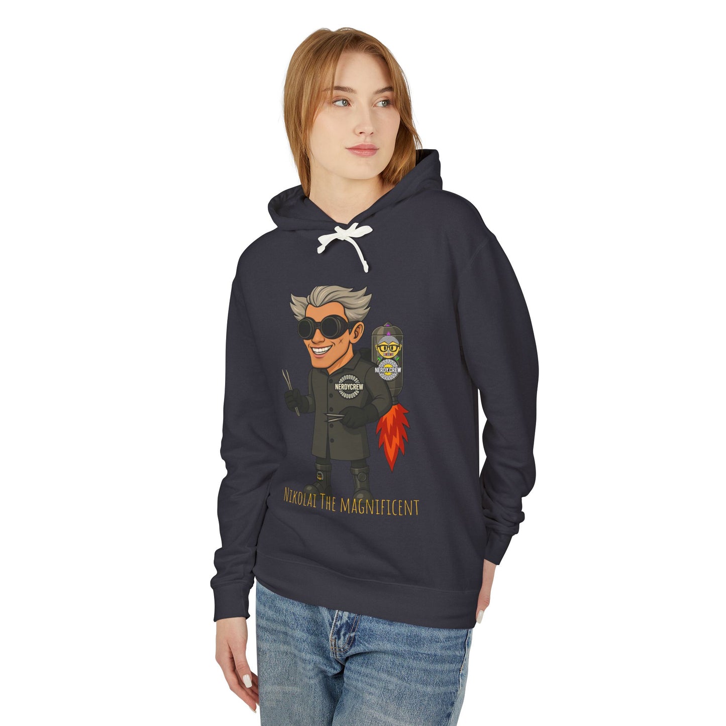 (Nikolai The Magnificent) Unisex Lightweight Hooded Sweatshirt