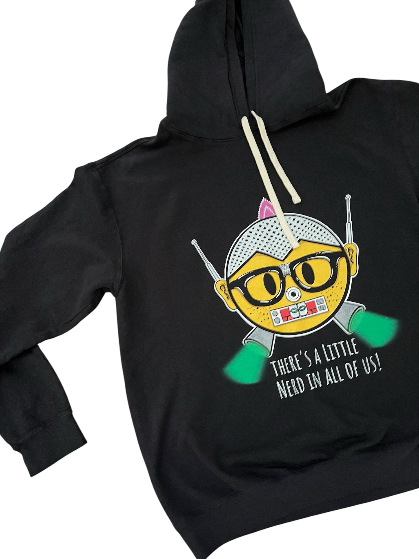 (Dr. Mad Nerdtros”) Unisex Lightweight Hooded Sweatshirt