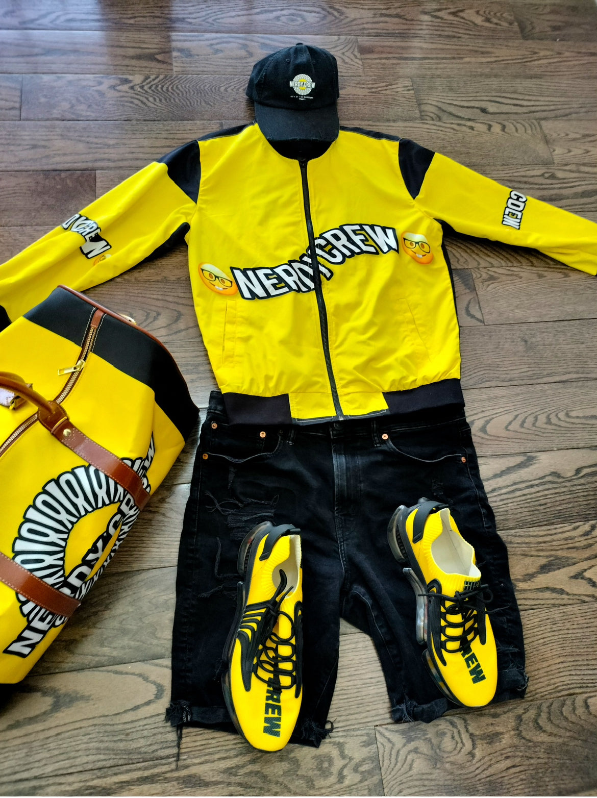 (“Nerdy Crew Supreme”) Mustard
(Yellow) Waterproof Travel Bag (Pre-Order item) Shipping to your address will take 4 to 6 weeks to receive from date of purchase order date.