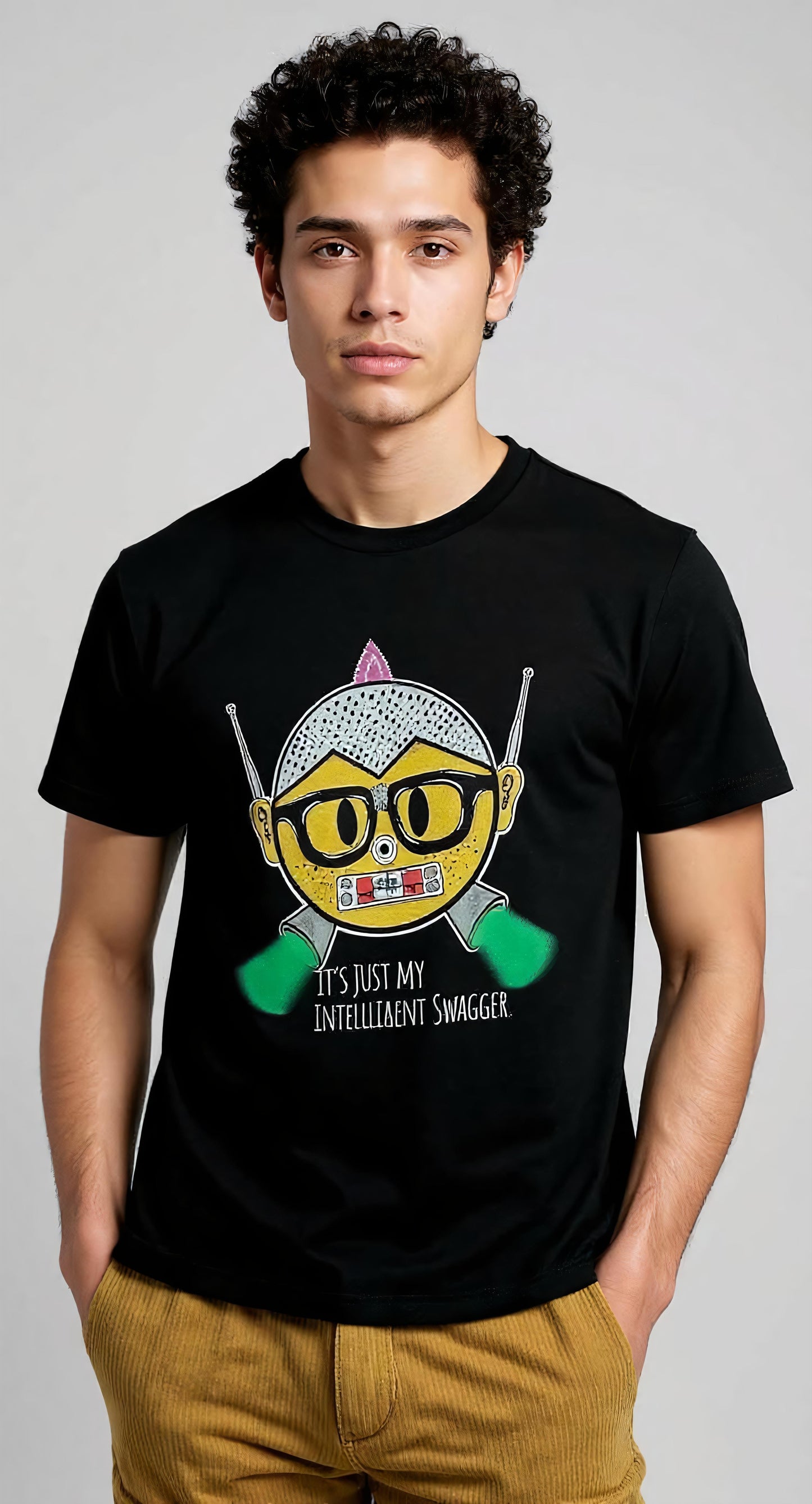 (“Mad Nerdtros Logo”) Unisex Heavy Cotton Tee
