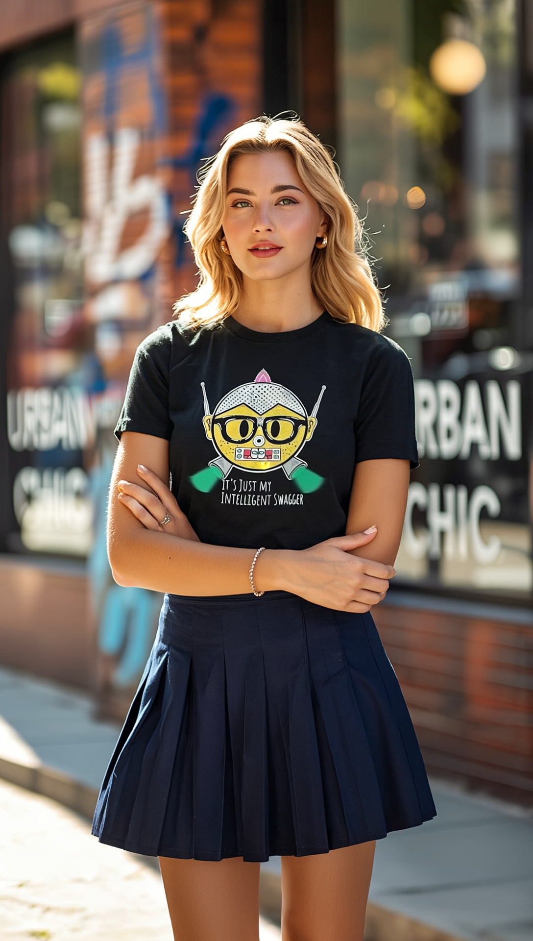 (“Mad Nerdtros Logo”) Unisex Heavy Cotton Tee