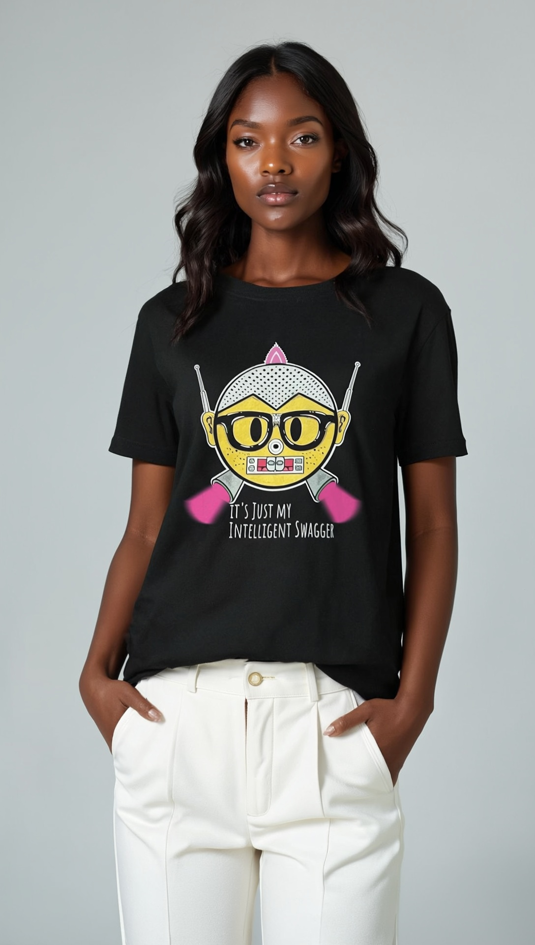(“Mad Nerdtros Logo”) Unisex Heavy Cotton Tee