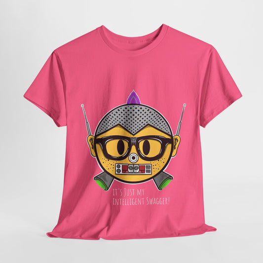 Pink Nerdy Unisex Heavy Cotton Tee