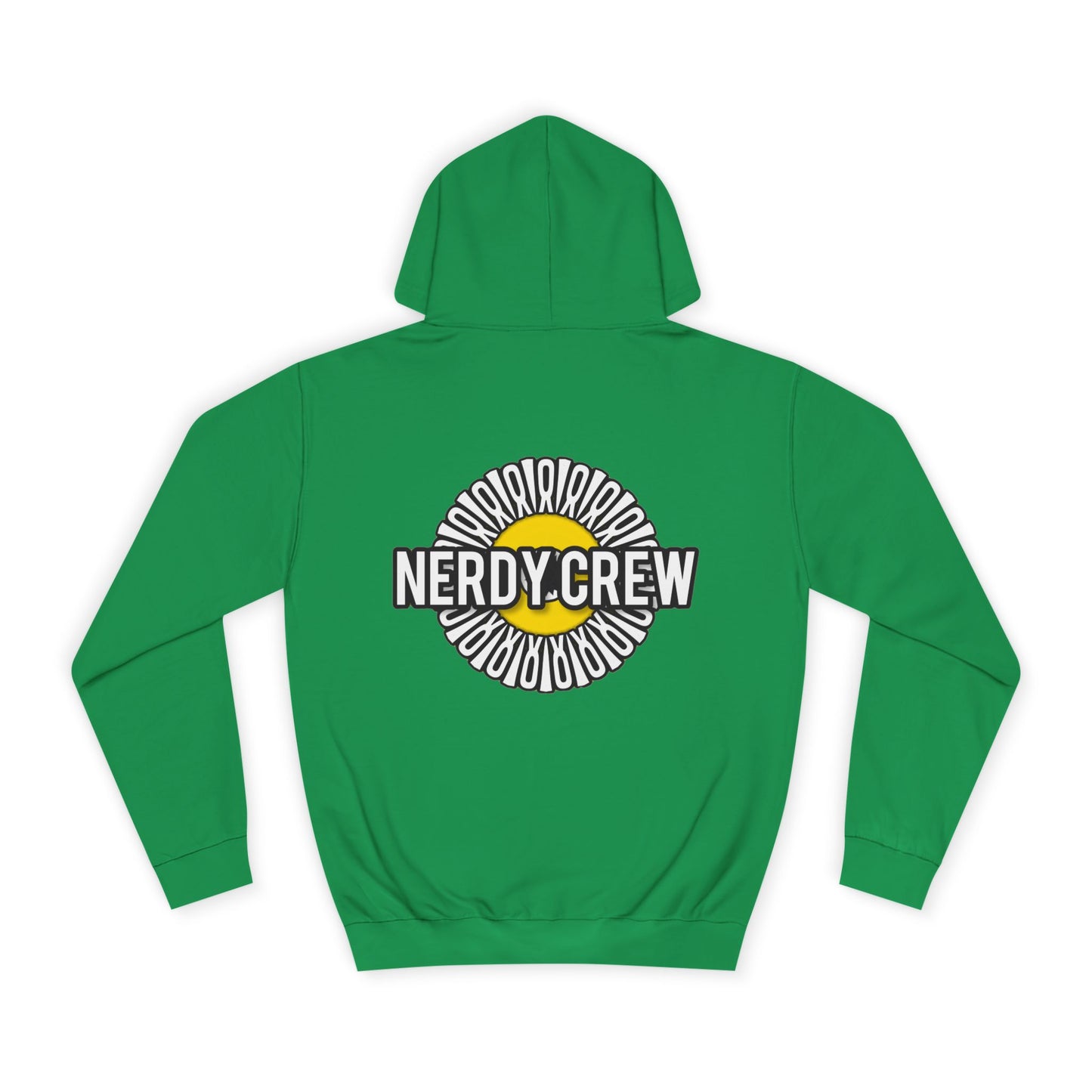 (1# The Nerdy Crew Kids”) Adult  Unisex College Hoodie