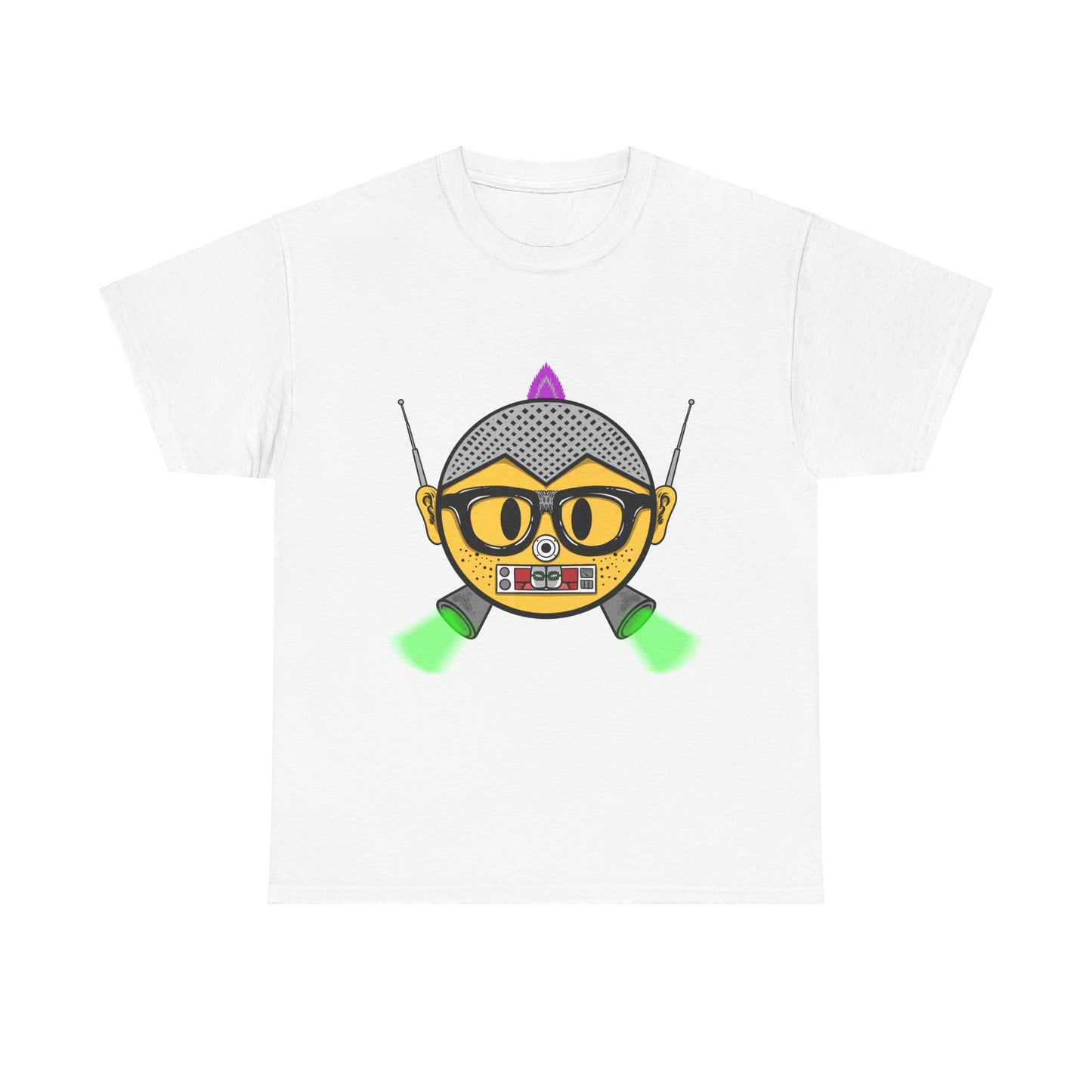 (“Mad Nerdtros Logo”) Unisex Heavy Cotton Tee