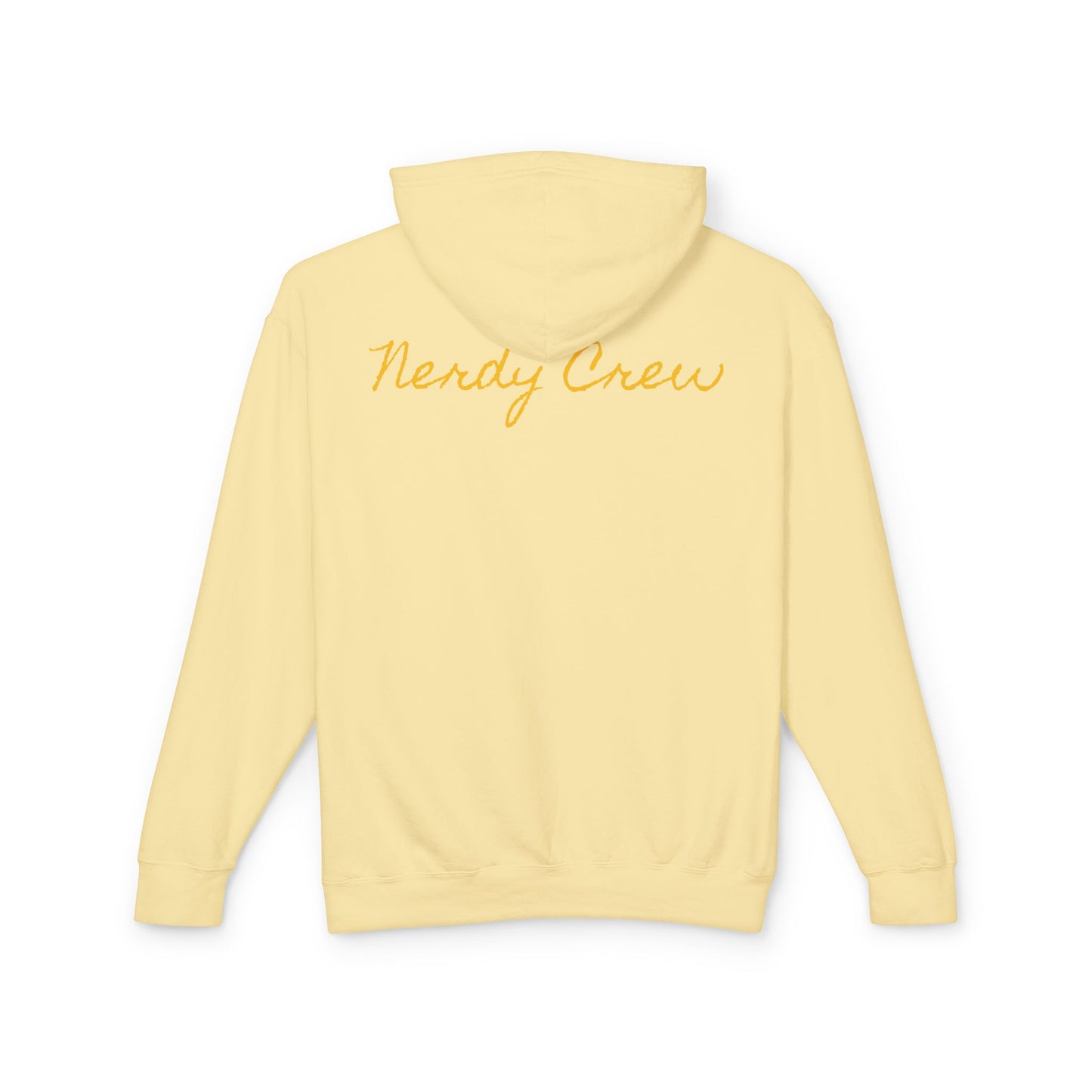 (1# The Nerdy Crew Kids”) Unisex Lightweight Hooded Sweatshirt