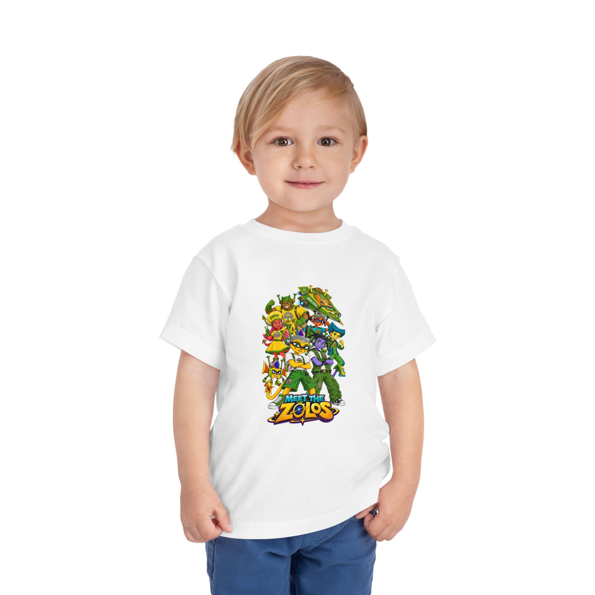 (“$Meet The Zoolos”)Toddler Short Sleeve Tee