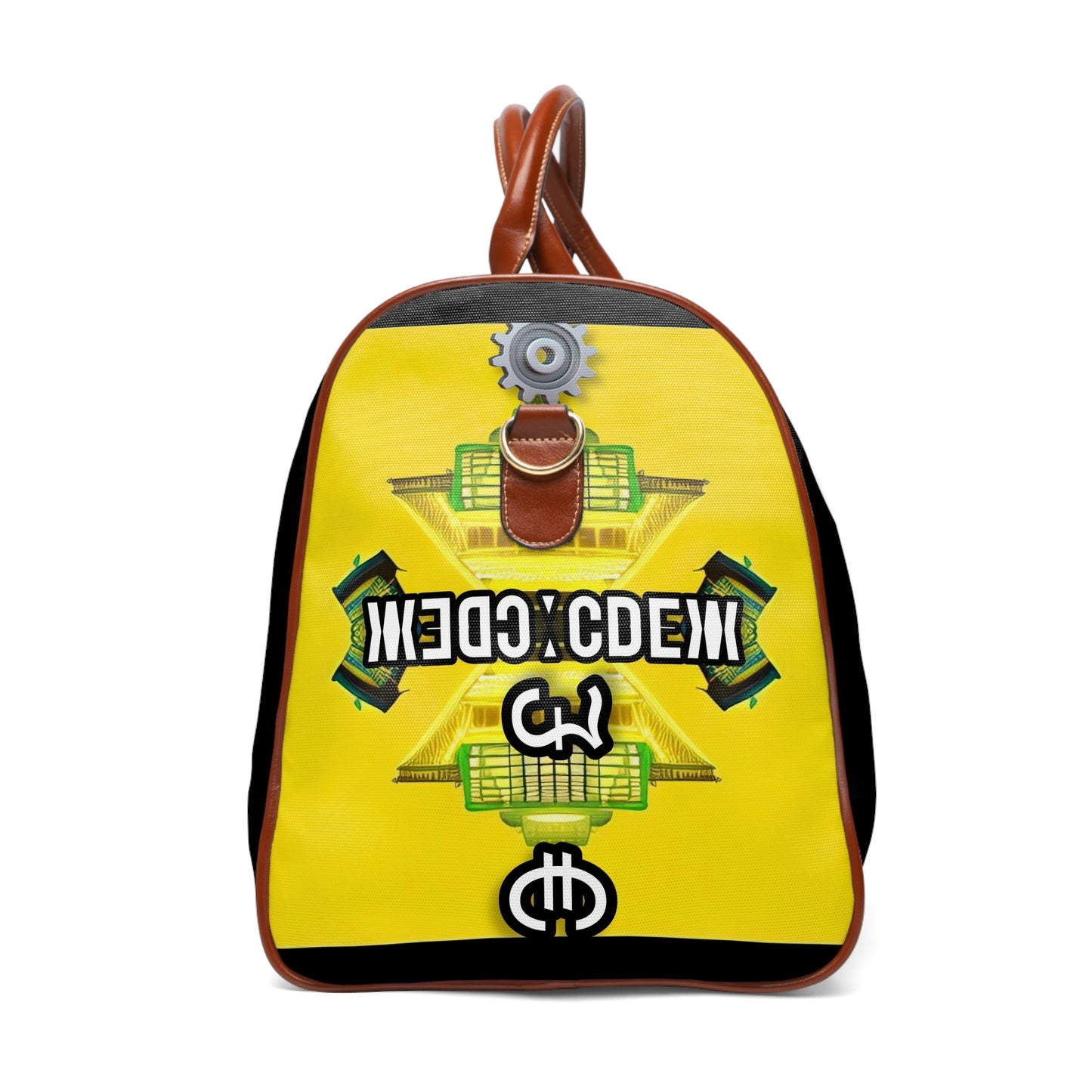 1a5 Nerdy Crew official (Yellow) Waterproof Travel Bag