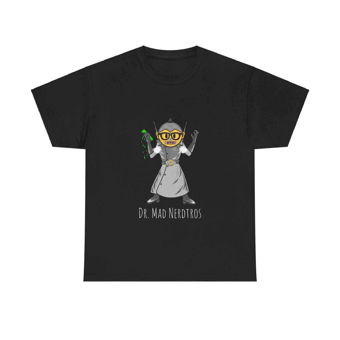 Mad Nerdtros Logo Unisex Heavy Cotton Tee