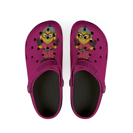 (The Girly Mad Nerdtros) EVA Foam Rubber Shoes (AOP)