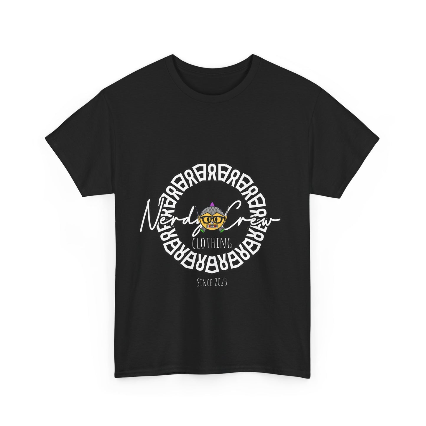 Mad Nerdtros Logo T Shirt Unisex Heavy Cotton Tee