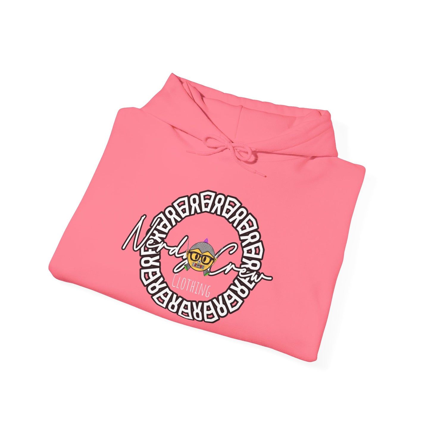 Pink Nerdy Unisex Heavy Blend™ Hooded Sweatshirt