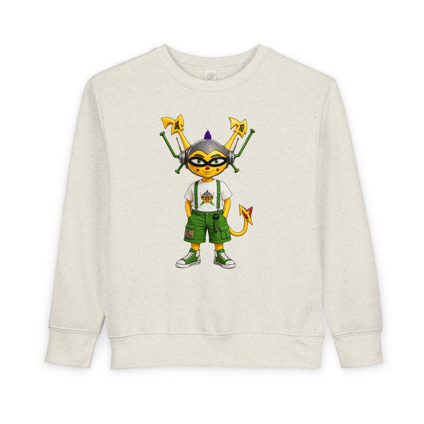 (1 # “Nerdy Zoolo”) Toddler Sweatshirt