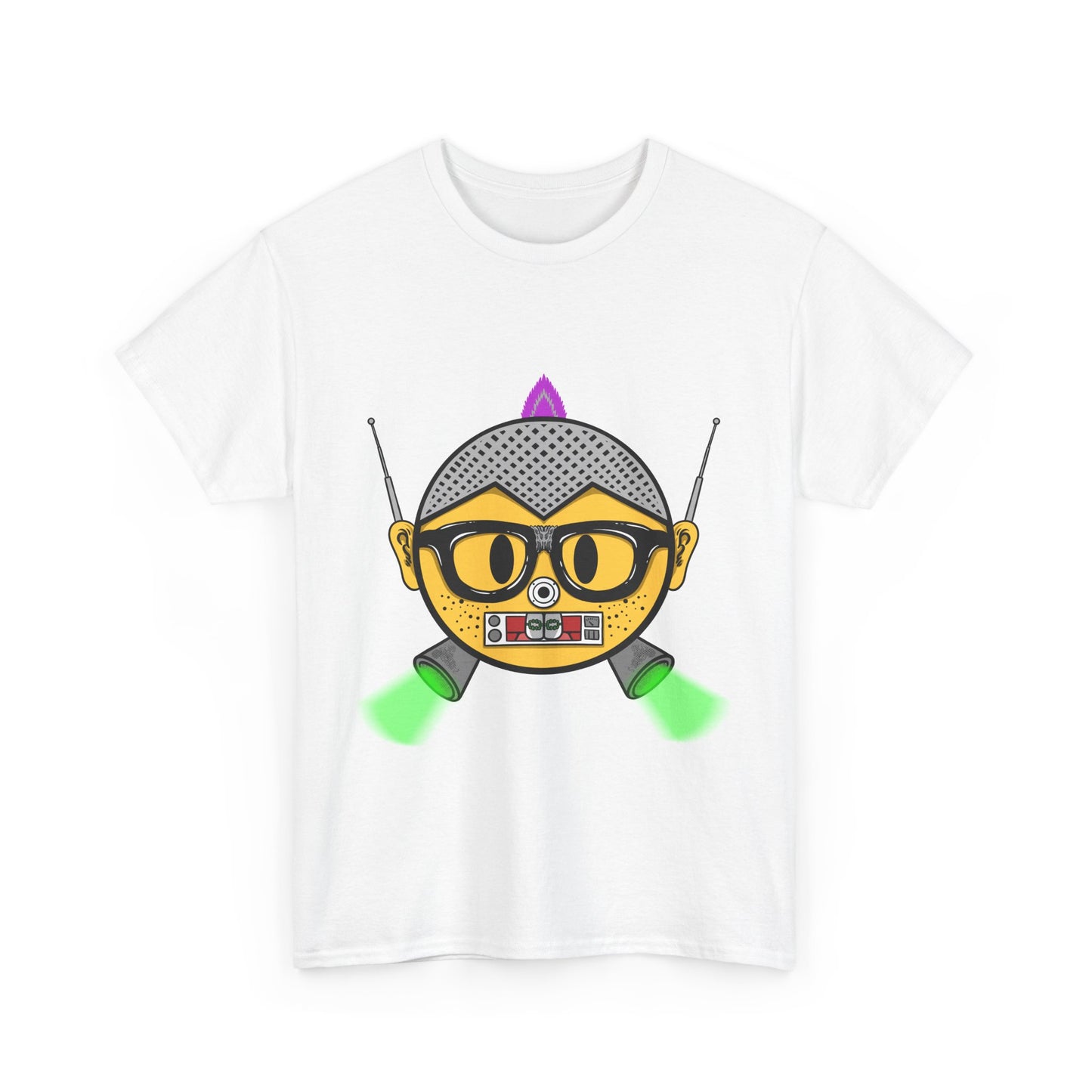 (“Mad Nerdtros Logo”) Unisex Heavy Cotton Tee