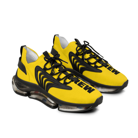 (“Nerdy Crew official”) # 1 mustard N7s Men's Mesh Sneakers