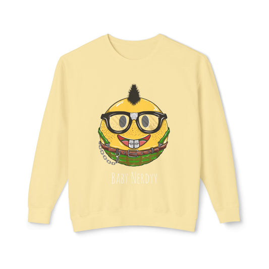 Baby Nerdyy Unisex Lightweight Crewneck Sweatshirt
