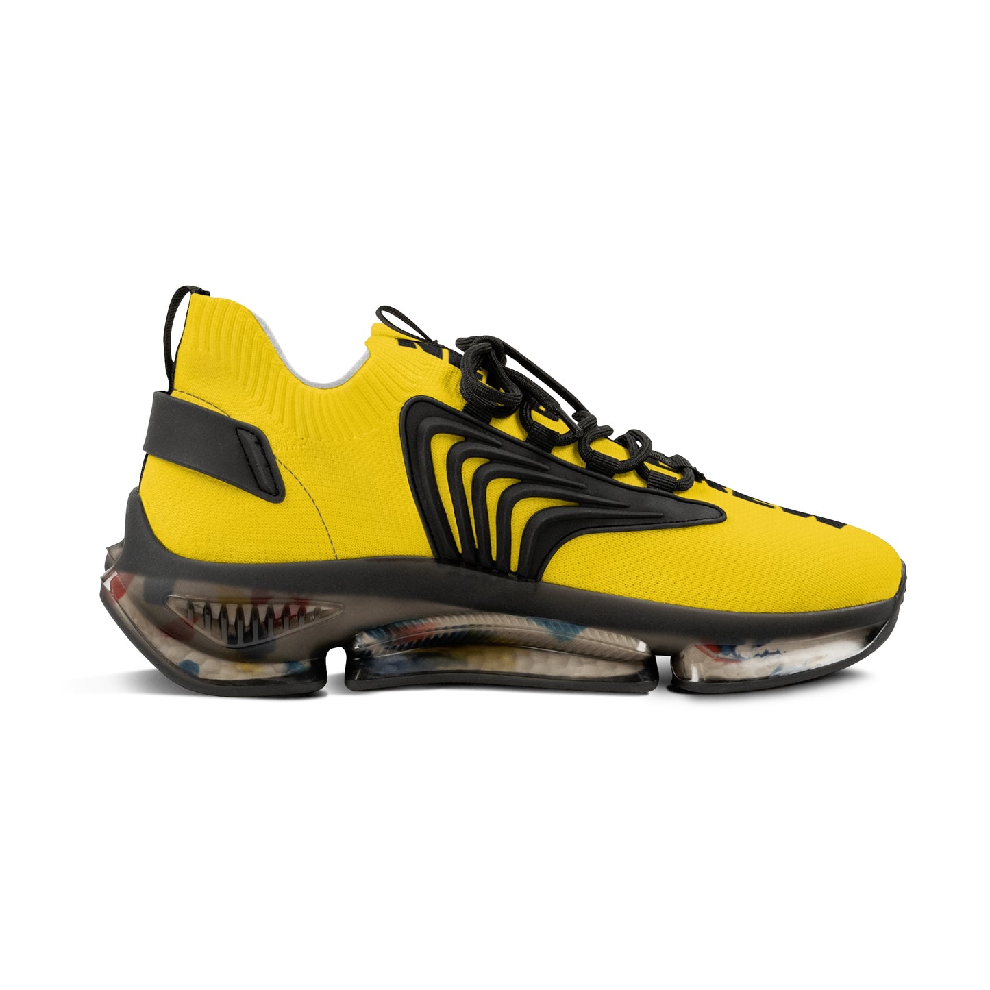 (“Nerdy Crew official”) # 1 mustard N7s Men's Mesh Sneakers