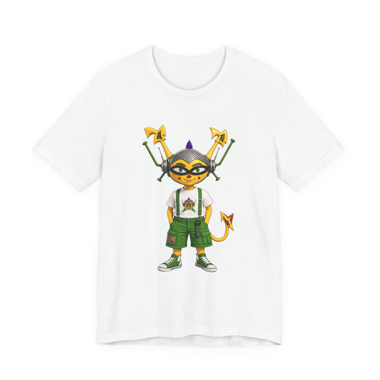 1# (“Nerdy Zoolo”) Unisex Jersey Short Sleeve Tee