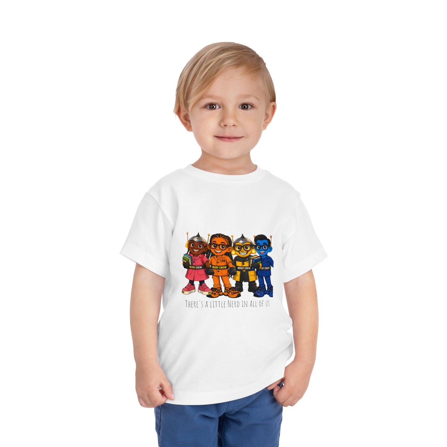 (1# The Nerdy Crew Kids  OSU Toddler Short Sleeve Tee