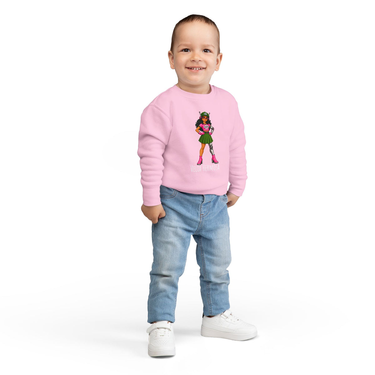 ($Velia Hermosa”) Toddler Sweatshirt